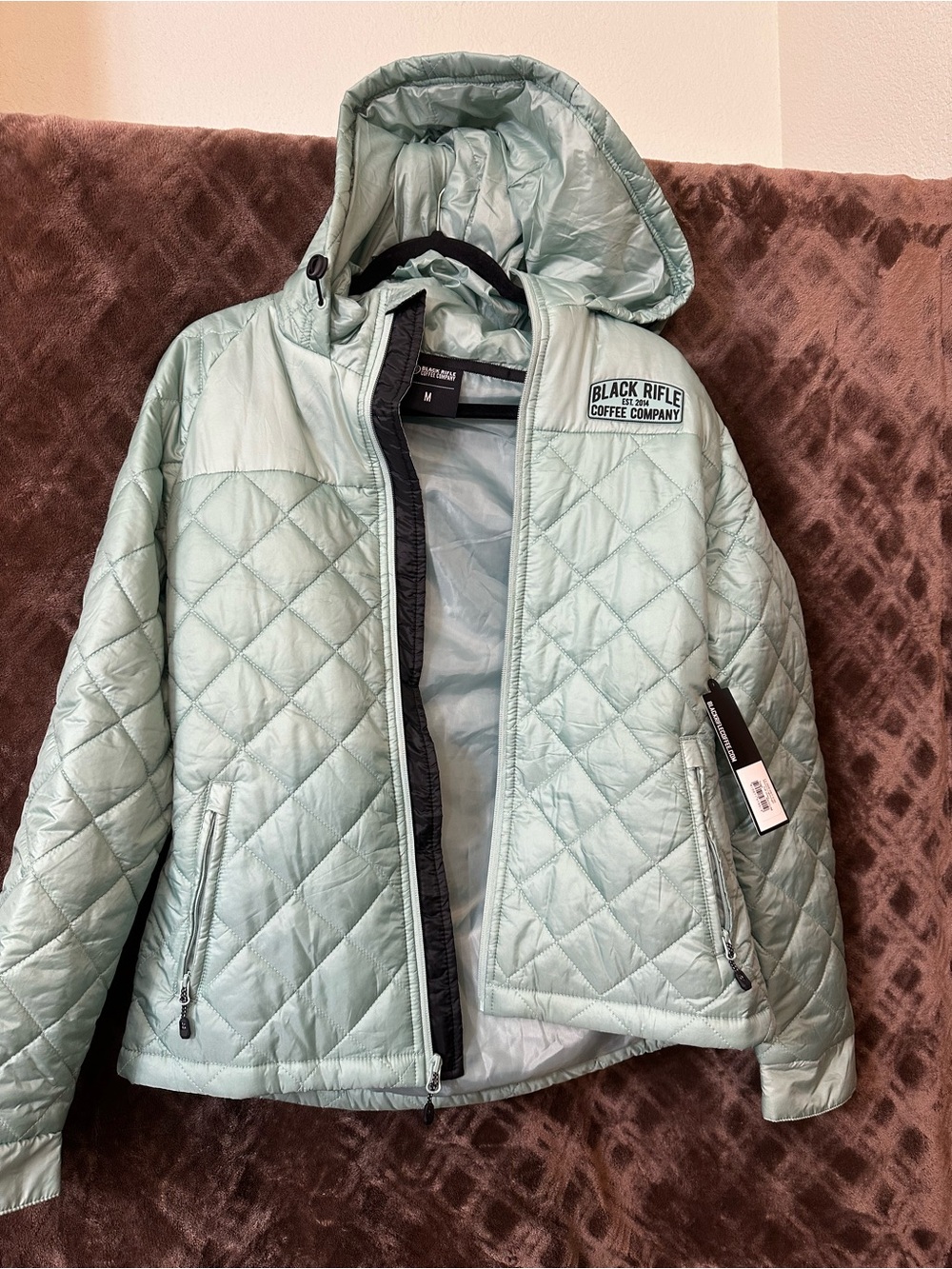 Black Rifle Jacket Mint green NEW